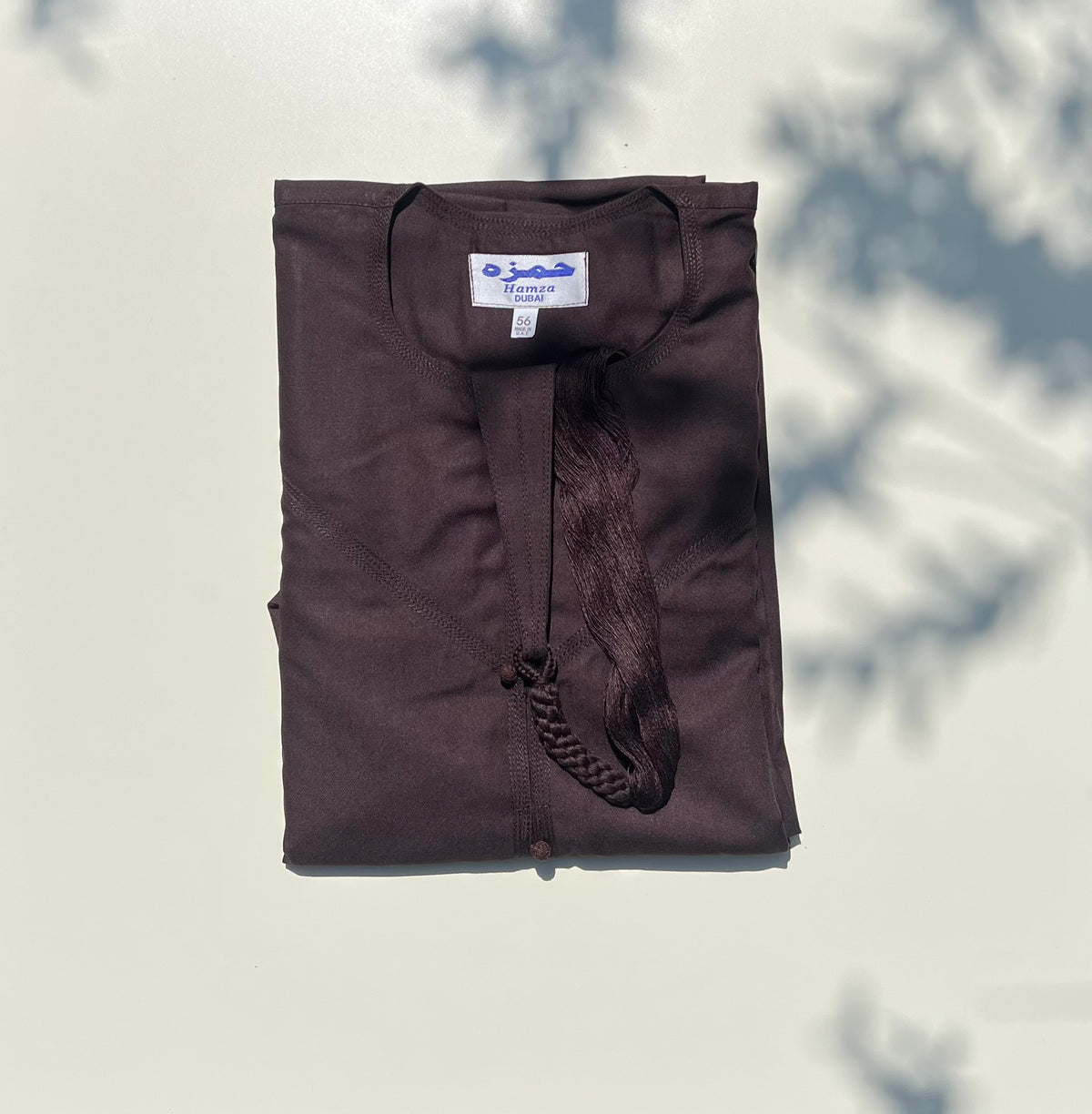 Maroon Premium Emirati Style Thobe