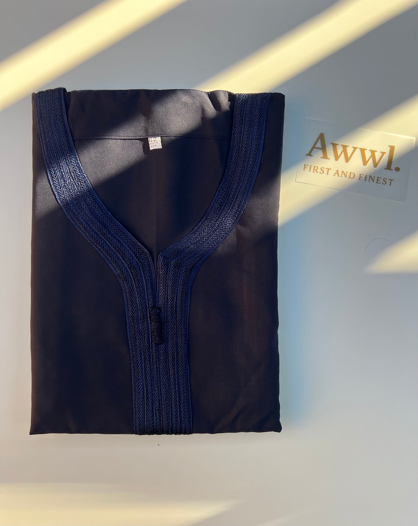 Blue Premium Moroccan Style Thobe