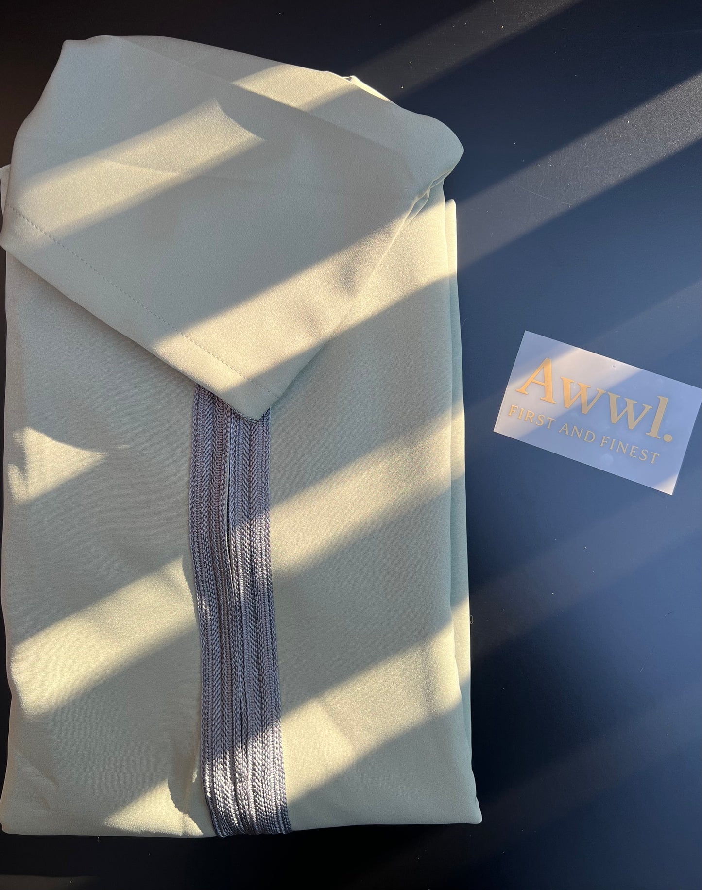 Green Premium Hooded Style Thobe