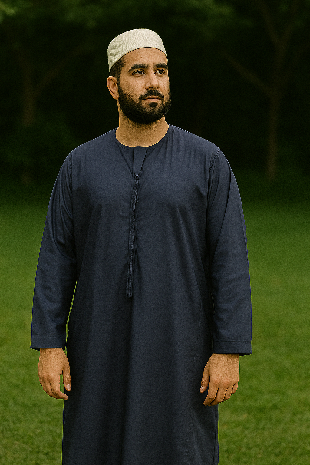 Blue Premium Emirati Thobe